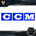 Compatible with CCM Letters Vintage Logo Sports Equipment Vinyl Decals Stickers - Image 4