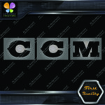 Compatible with CCM Letters Vintage Logo Sports Equipment Vinyl Decals Stickers - Image 8