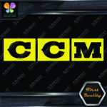 Compatible with CCM Letters Vintage Logo Sports Equipment Vinyl Decals Stickers - Image 10