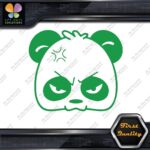 Panda Bear Head Face Angry Mad Sad Tuning Funny JDM Vinyl Decals Stickers - Image 17