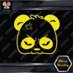 Panda Bear Head Face Angry Mad Sad Tuning Funny JDM Vinyl Decals Stickers - Image 7