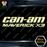 Compatible Can-Am Maverick X3 BRP Bombardier CanAm Can Am Vinyl Decals Stickers - Image 28
