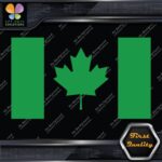 Canadian Flag Maple Leaf Canada Logo Canadien Patriotic Vinyl Decals Stickers - Image 14