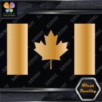 Canadian Flag Maple Leaf Canada Logo Canadien Patriotic Vinyl Decals Stickers - Image 16