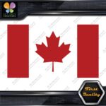 Canadian Flag Maple Leaf Canada Logo Canadien Patriotic Vinyl Decals Stickers