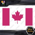 Canadian Flag Maple Leaf Canada Logo Canadien Patriotic Vinyl Decals Stickers - Image 19