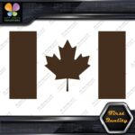 Canadian Flag Maple Leaf Canada Logo Canadien Patriotic Vinyl Decals Stickers - Image 23