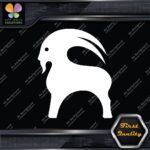 Compatible Backcountry Goat Only Sports Clothing Apparel Vinyl Decals Stickers - Image 3