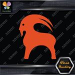 Compatible Backcountry Goat Only Sports Clothing Apparel Vinyl Decals Stickers - Image 7