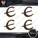 Compatible Epiphone E only Logo Pack of 4 MINI SIZE Decals Stickers Vinyl - Image 24