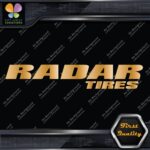 Compatible with Radar Tires Name Only Logo Tuning JDM Vinyl Decals Stickers - Image 11