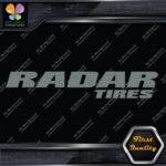 Compatible with Radar Tires Name Only Logo Tuning JDM Vinyl Decals Stickers - Image 14