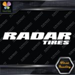 Compatible with Radar Tires Name Only Logo Tuning JDM Vinyl Decals Stickers - Image 3