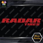 Compatible with Radar Tires Name Only Logo Tuning JDM Vinyl Decals Stickers - Image 6