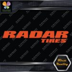 Compatible with Radar Tires Name Only Logo Tuning JDM Vinyl Decals Stickers - Image 8