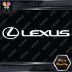 Compatible Lexus Long Name Circle Tuning Racing Logo JDM Vinyl Decals Stickers