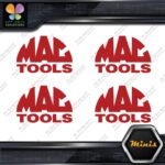 Compatible Mac Tools Half Circle Logo Pack of 4 MINI SIZE Decals Stickers Vinyl
