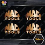 Compatible Mac Tools Half Circle Logo Pack of 4 MINI SIZE Decals Stickers Vinyl - Image 19