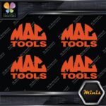 Compatible Mac Tools Half Circle Logo Pack of 4 MINI SIZE Decals Stickers Vinyl - Image 8