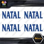 Compatible Natal Drums Musical Snares Pack of 4 MINI SIZE Decals Stickers Vinyl - Image 11
