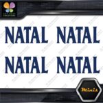 Compatible Natal Drums Musical Snares Pack of 4 MINI SIZE Decals Stickers Vinyl - Image 12