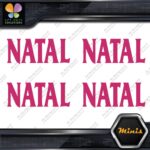 Compatible Natal Drums Musical Snares Pack of 4 MINI SIZE Decals Stickers Vinyl - Image 20