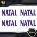 Compatible Natal Drums Musical Snares Pack of 4 MINI SIZE Decals Stickers Vinyl - Image 22