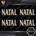 Compatible Natal Drums Musical Snares Pack of 4 MINI SIZE Decals Stickers Vinyl - Image 23