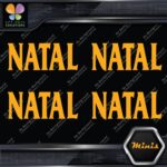 Compatible Natal Drums Musical Snares Pack of 4 MINI SIZE Decals Stickers Vinyl - Image 6