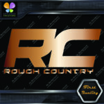 Compatible Rough Country Square Logo Ram Trucks Lift Kits Vinyl Decals Stickers - Image 14