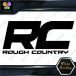 Compatible Rough Country Square Logo Ram Trucks Lift Kits Vinyl Decals Stickers - Image 4