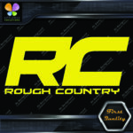 Compatible Rough Country Square Logo Ram Trucks Lift Kits Vinyl Decals Stickers - Image 6