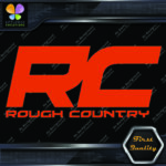 Compatible Rough Country Square Logo Ram Trucks Lift Kits Vinyl Decals Stickers - Image 7