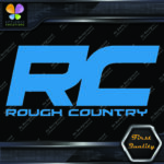 Compatible Rough Country Square Logo Ram Trucks Lift Kits Vinyl Decals Stickers - Image 8