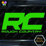 Compatible Rough Country Square Logo Ram Trucks Lift Kits Vinyl Decals Stickers - Image 9