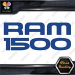 Compatible 1500 Square 2 lines Emblem Logo Trucks Side Decals Stickers Vinyl - Image 11