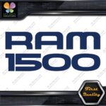 Compatible 1500 Square 2 lines Emblem Logo Trucks Side Decals Stickers Vinyl - Image 12