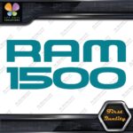 Compatible 1500 Square 2 lines Emblem Logo Trucks Side Decals Stickers Vinyl - Image 13