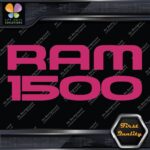 Compatible 1500 Square 2 lines Emblem Logo Trucks Side Decals Stickers Vinyl - Image 20