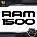 Compatible 1500 Square 2 lines Emblem Logo Trucks Side Decals Stickers Vinyl - Image 3