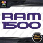 Compatible 1500 Square 2 lines Emblem Logo Trucks Side Decals Stickers Vinyl - Image 22