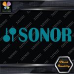 Compatible Sonor Drums Snares Marching Band Name Logo Vinyl Decals Stickers - Image 13