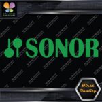 Compatible Sonor Drums Snares Marching Band Name Logo Vinyl Decals Stickers - Image 14