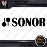 Compatible Sonor Drums Snares Marching Band Name Logo Vinyl Decals Stickers