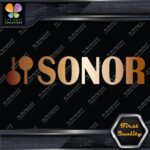 Compatible Sonor Drums Snares Marching Band Name Logo Vinyl Decals Stickers - Image 19