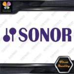 Compatible Sonor Drums Snares Marching Band Name Logo Vinyl Decals Stickers - Image 22