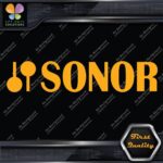 Compatible Sonor Drums Snares Marching Band Name Logo Vinyl Decals Stickers - Image 6