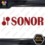 Compatible Sonor Drums Snares Marching Band Name Logo Vinyl Decals Stickers - Image 9