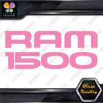 Compatible 1500 Square 2 lines Emblem Logo Trucks Side Decals Stickers Vinyl - Image 27