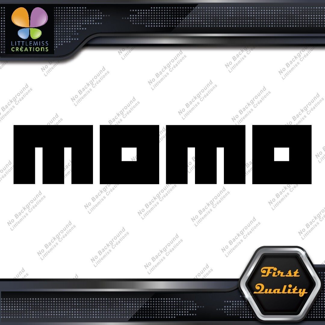 Compatible Momo Full Block Logo Cars Racing Tuning JDM Vinyl Decals Stickers 276985897622 Compatible Momo Full Block Logo Cars Racing Tuning JDM Vinyl Decals Stickers - Image 1